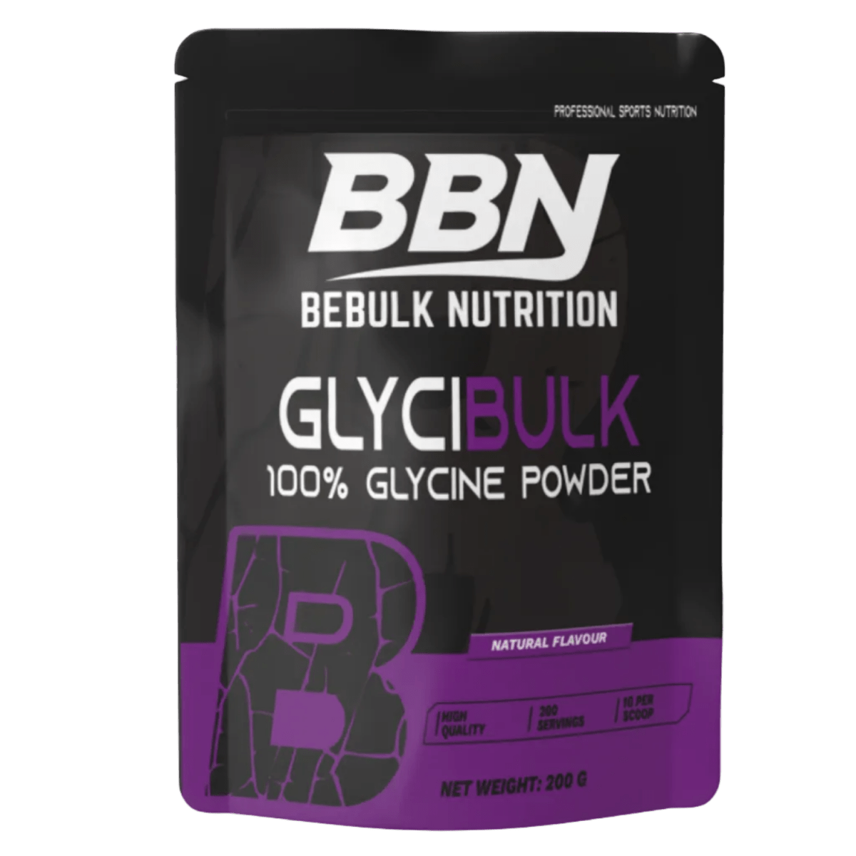 GlyciBulk - Glycine Poeder - BeBulk Nutrition - Golden Nuts