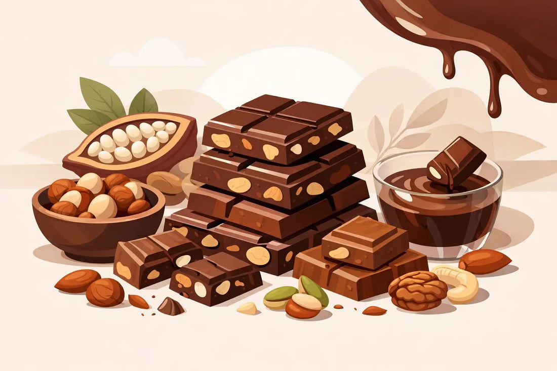 Chocolade met noten kopen voor puur genieten - Golden Nuts