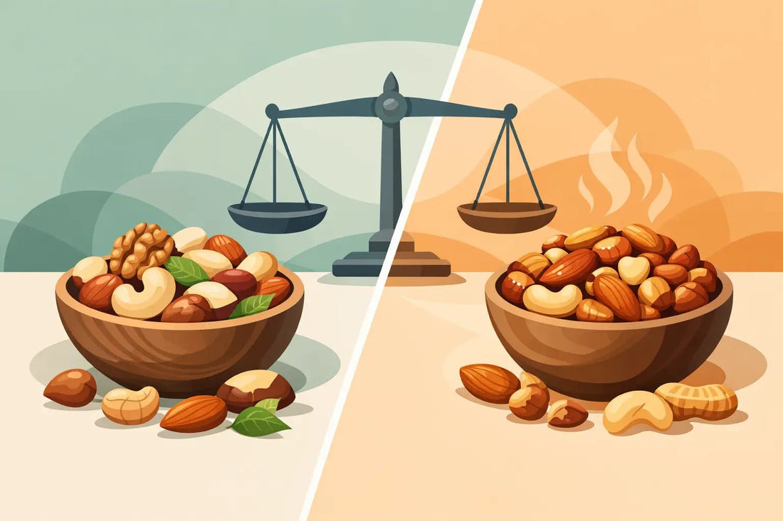 Rauwe noten vs gebrande: wat kies je? - Golden Nuts