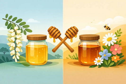 Acaciahoning vs bloemenhoning: wat kies je? - Golden Nuts