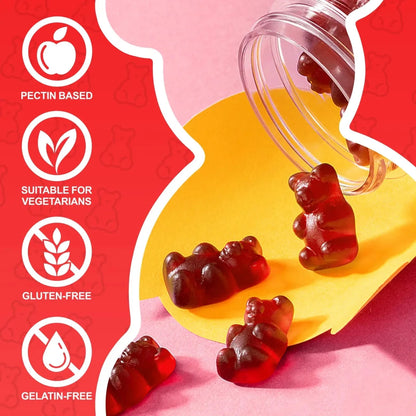 Golden Nuts Appelazijn Gummies - 60 Vegan Capsules Met 1000 Mg Per Dag, Voor Gezondheid En Welzijn - Golden Nuts