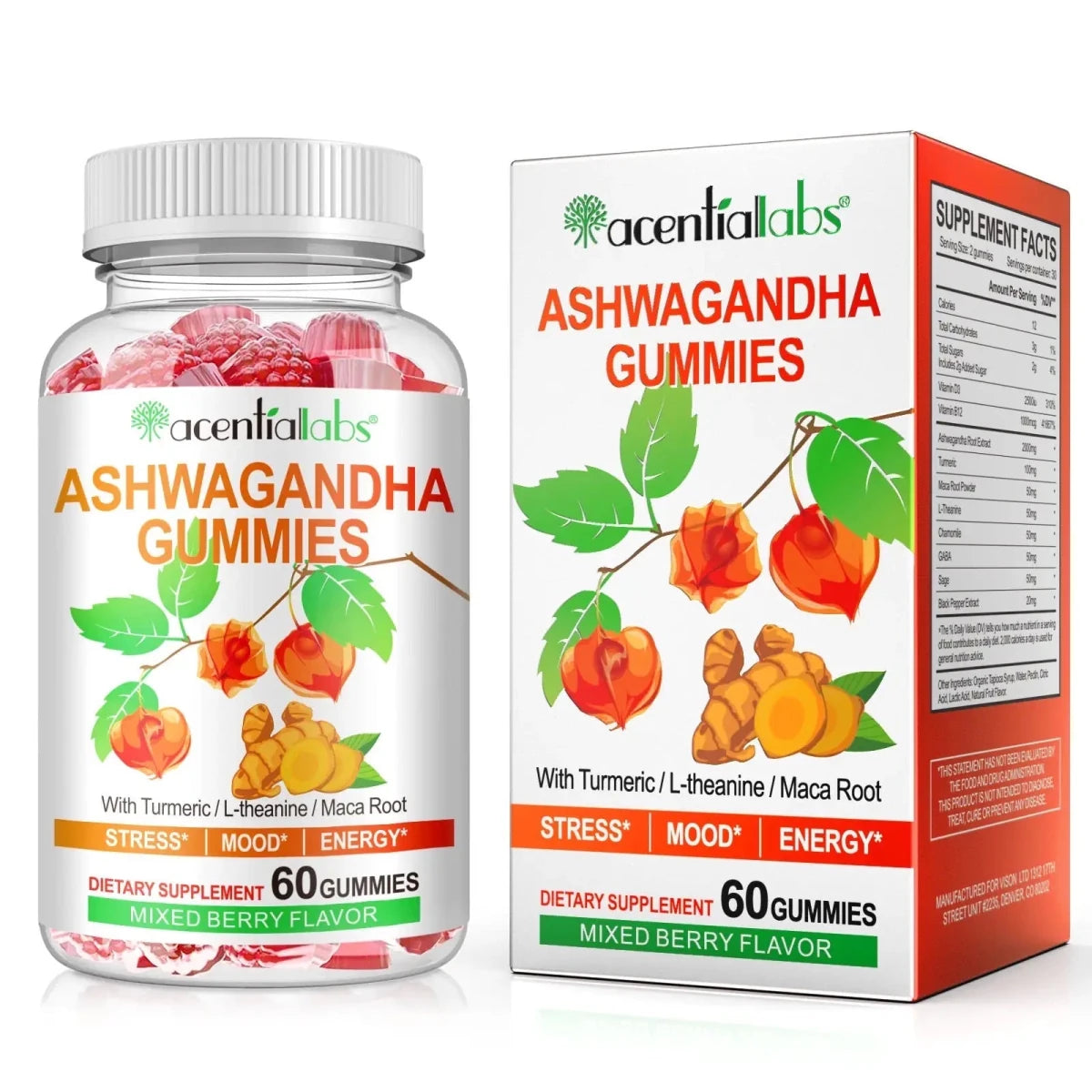 Golden Nuts Gummies - Ashwaganda Gummies - Golden Nuts