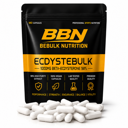 Ecdystebulk - Beta-Ecdysterone 98% - Capsules - BeBulk Nutrition