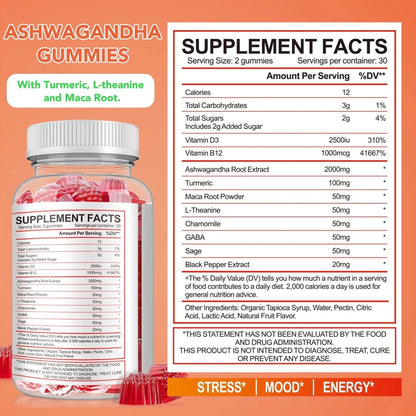 Golden Nuts Gummies - Ashwaganda Gummies - Golden Nuts