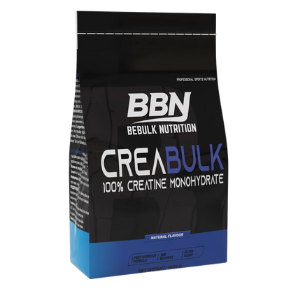 CreaBulk - 100% Creatine Monohydraat Micronized - BeBulk Nutrition