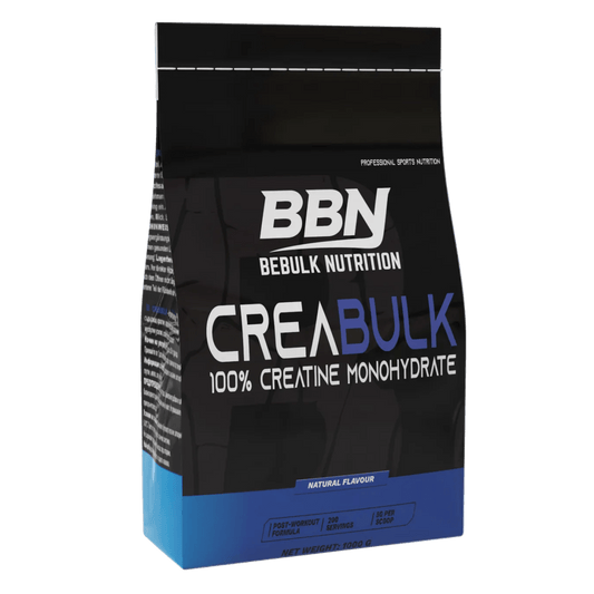CreaBulk - 100% Creatine Monohydraat Micronized - BeBulk Nutrition - Golden Nuts