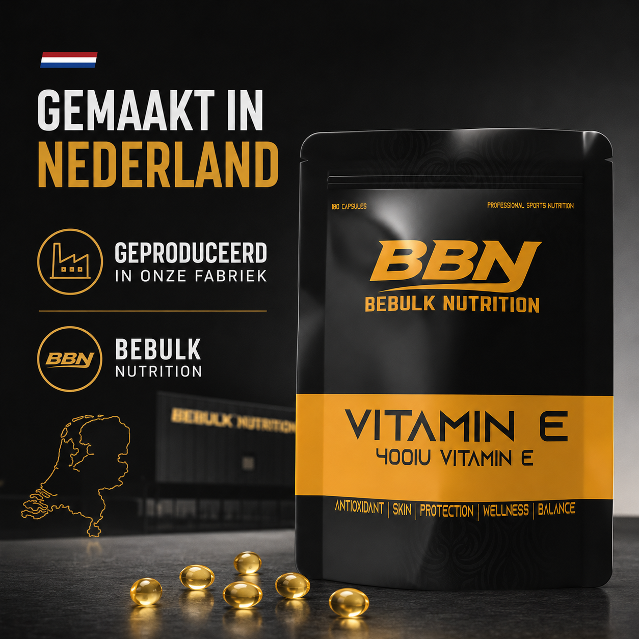 Vitamin E 400 IU – Softgels – BeBulk Nutrition
