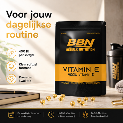 Vitamin E 400 IU – Softgels – BeBulk Nutrition