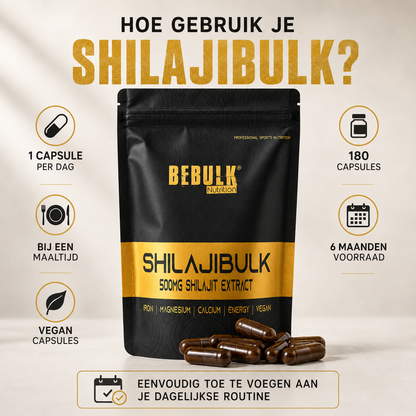 ShilajiBulk - Shilajit - Vegan - BeBulk Nutrition