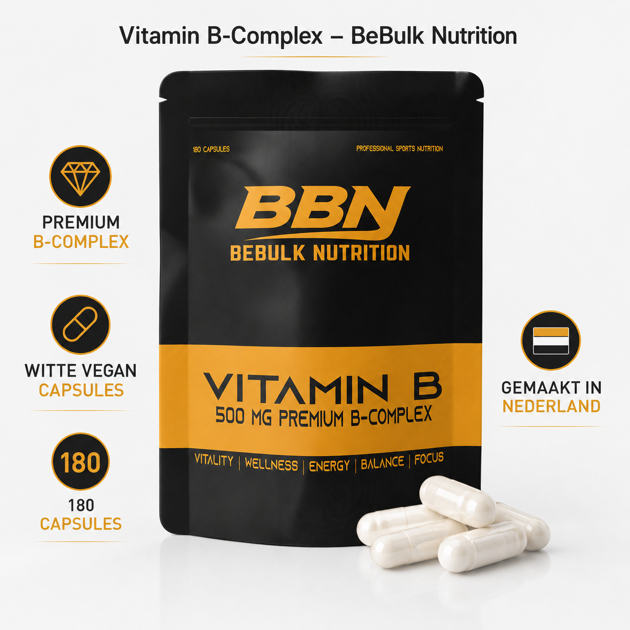 Vitamin B-Complex – BeBulk Nutrition