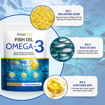 Omega 3 Visolie Capsules - Golden Nuts