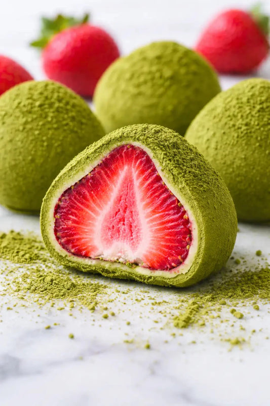 Matchabom Aardbei - Golden Nuts