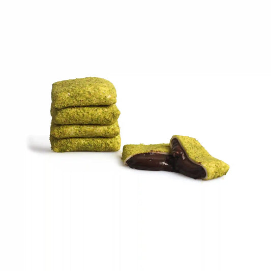 Chocolade kussentjes - Gevulde pistache - Golden Nuts