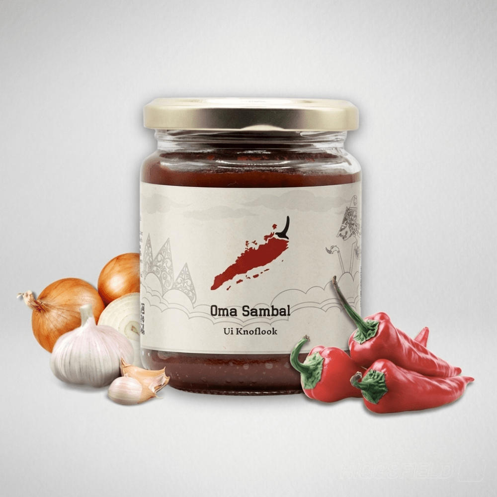 Oma Sambal Ui Knoflook - Golden Nuts