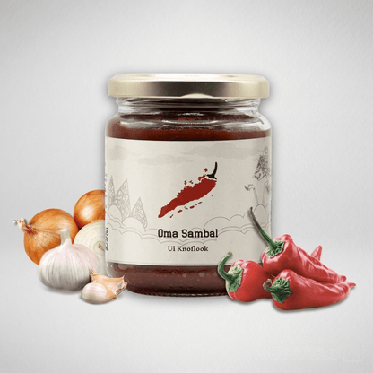 Oma Sambal Ui Knoflook - Golden Nuts