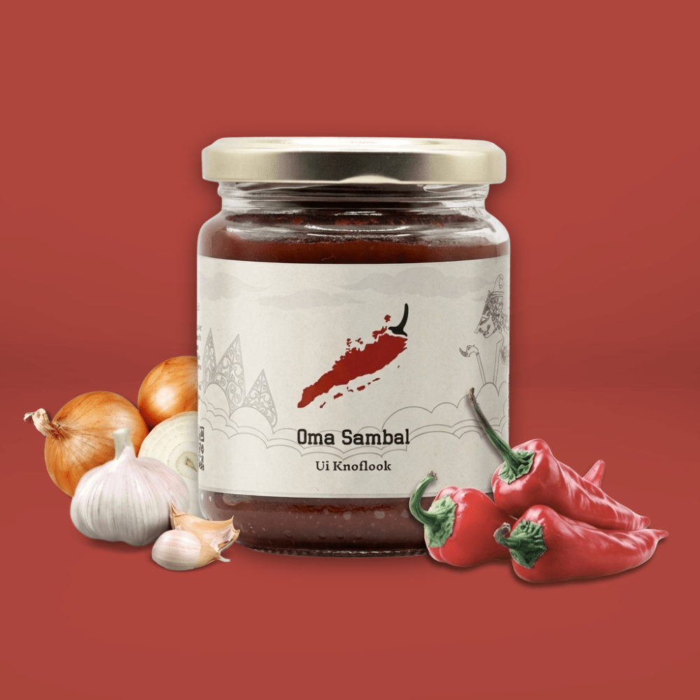 Oma Sambal Ui Knoflook - Golden Nuts