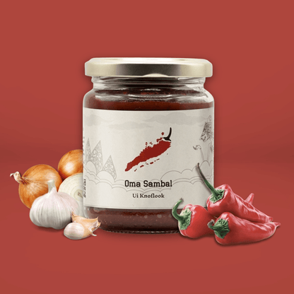 Oma Sambal Ui Knoflook - Golden Nuts