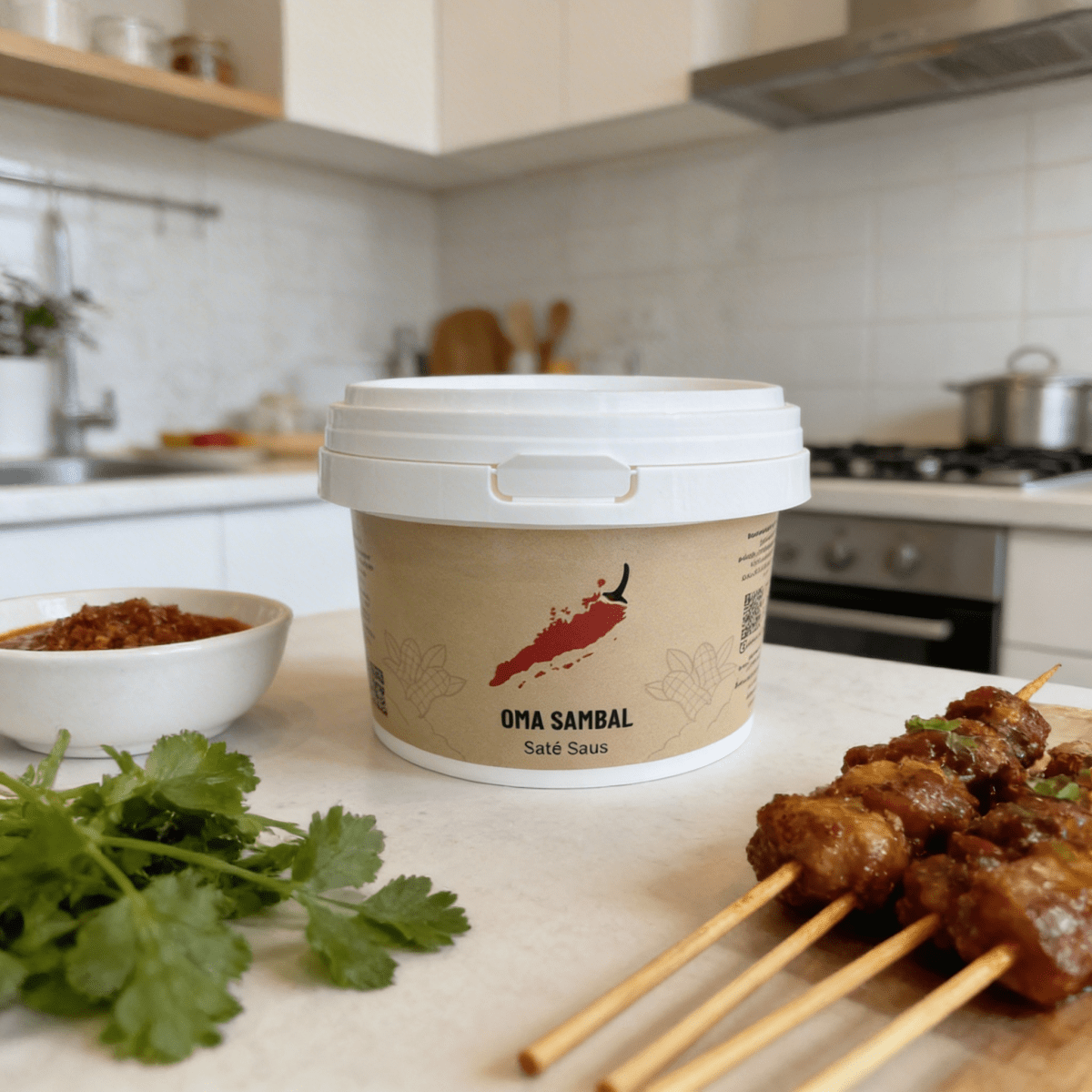 Oma Sambal Saté Saus - Golden Nuts
