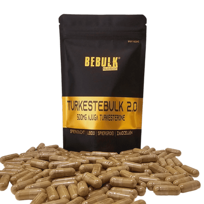 TurkesteBulk 2.0 - Turkesterone 1000mg 20% - BeBulk Nutrition